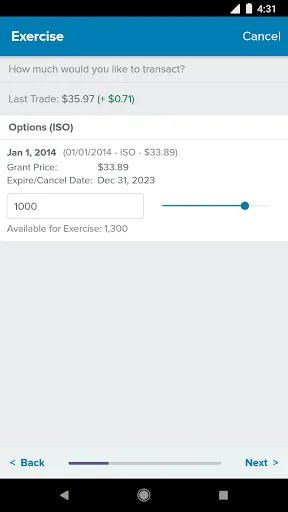 Stock Plan screenshot 5