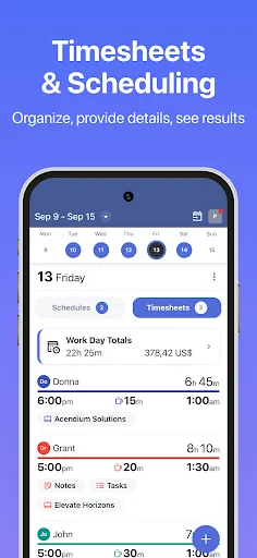 Employee Link - Timesheets screenshot 2
