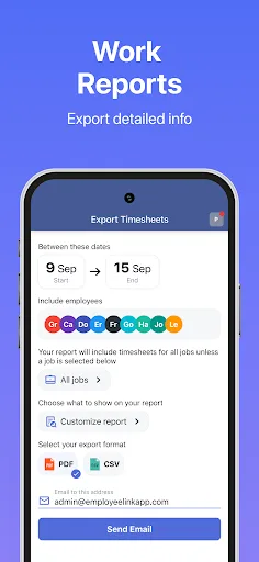 Employee Link - Timesheets screenshot 3