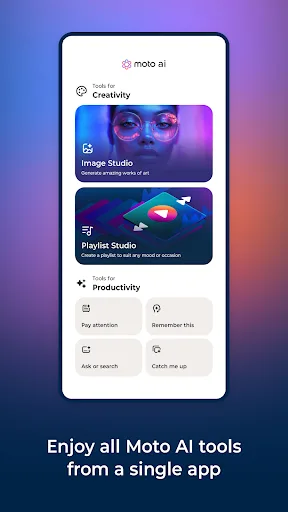 Moto AI screenshot 1