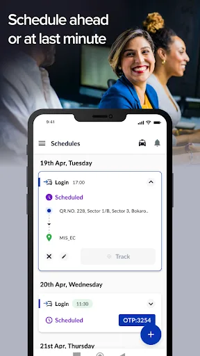 MoveInSync screenshot 1