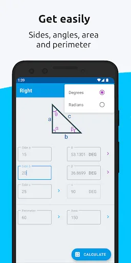 Trigonometry Calculator Pro screenshot 2