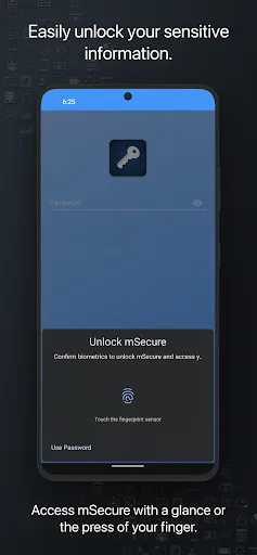 mSecure - Password Manager screenshot 5