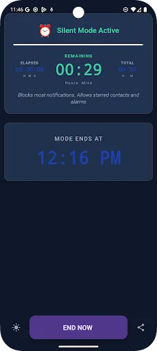 Silent Mode screenshot 2