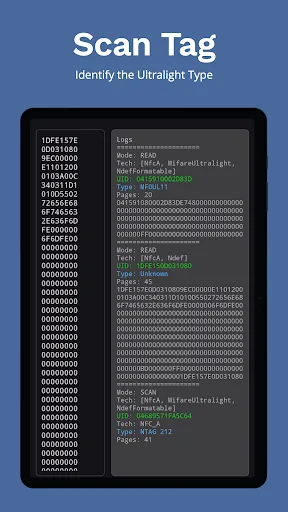 MIFARE Ultralight Tool screenshot 5
