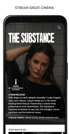 MUBI: Curated Cinema screenshot 1
