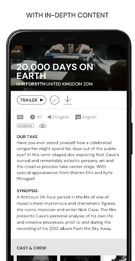 MUBI: Curated Cinema screenshot 3
