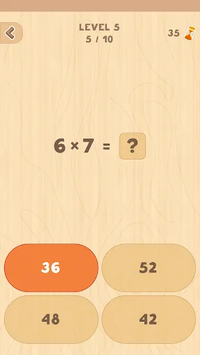 Multiplication table (Math) screenshot 4