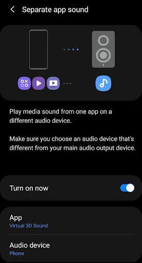 Virtual 3d Sound screenshot 2