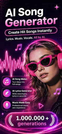 AI Song & Cover Music・InsMelo screenshot 1