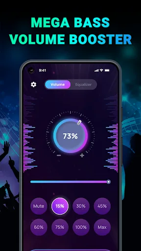 Sound Booster - Volume & Bass screenshot 1