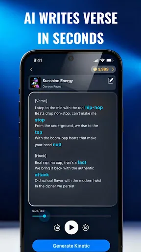 Just Flow: AI Rap Generator screenshot 4