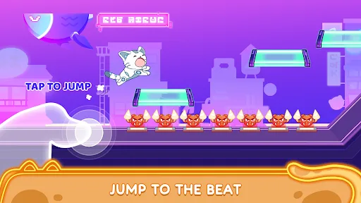 Cat Dash: Cute Cat Music Game screenshot 1