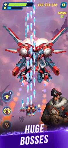 HAWK: Airplane Space games screenshot 1
