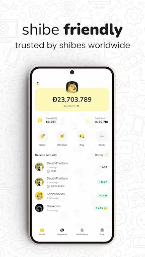 MyDoge - Dogecoin Wallet screenshot 2