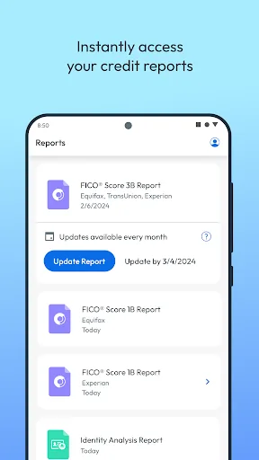 myFICO - Credit Score Tracking screenshot 3