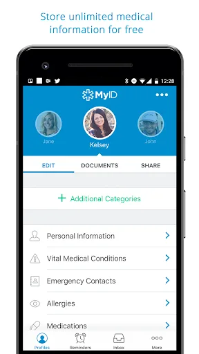 MyID – Medical ID Profile screenshot 2