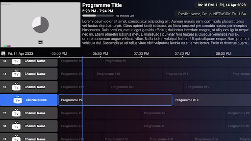 iMPlayer TV IPTV Player screenshot 1