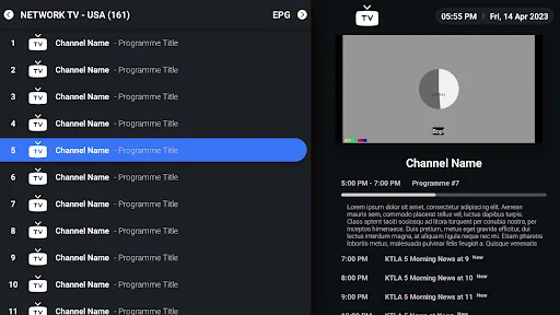iMPlayer TV IPTV Player screenshot 3