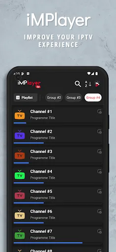 iMPlayer Mobile IPTV Player screenshot 1