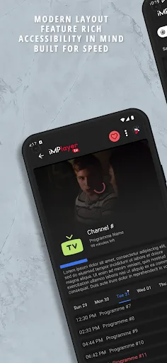 iMPlayer Mobile IPTV Player screenshot 2