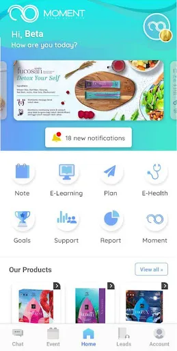 MyMOMENT screenshot 1