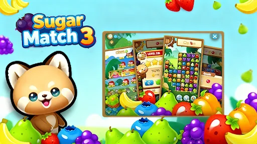 Sugar Match 3 screenshot 2