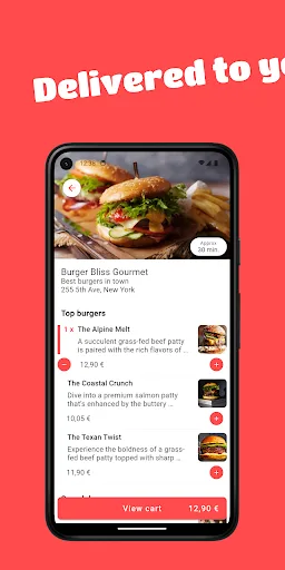 Mytapper - Food delivery screenshot 2