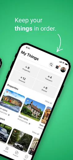 MyThings screenshot 2