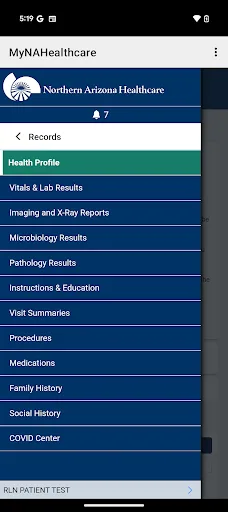 MyNAHealthcare screenshot 4