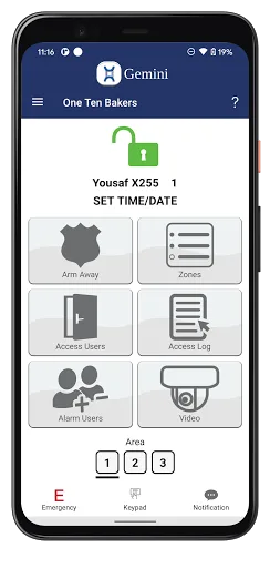 Gemini Commercial Security App screenshot 2