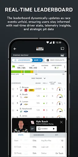 NASCAR MOBILE screenshot 1