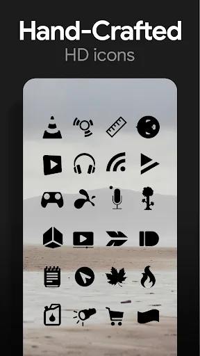 Flight Dark Pro - Icon Pack screenshot 3