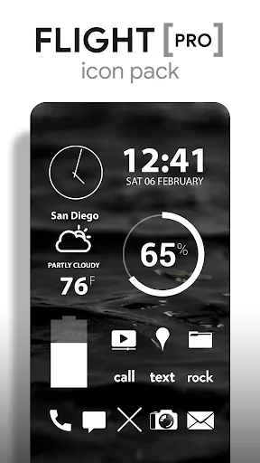 Flight Pro - Icon Pack screenshot 1