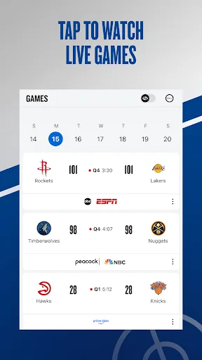 NBA: Live Games & Scores screenshot 3