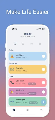TaskTiny - Easy Task Planner screenshot 1
