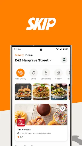 Skip - Food & Grocery Delivery screenshot 1