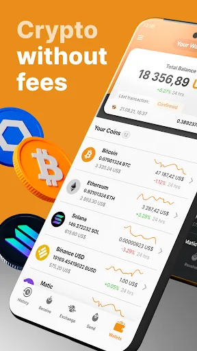 NC Wallet: Crypto Without Fees screenshot 1