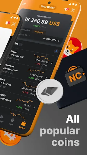 NC Wallet: Crypto Without Fees screenshot 2