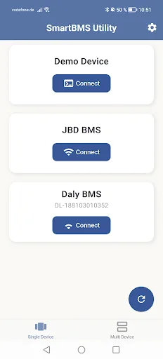 SmartBMS Utility screenshot 1