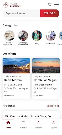 Nellis Auction screenshot 3