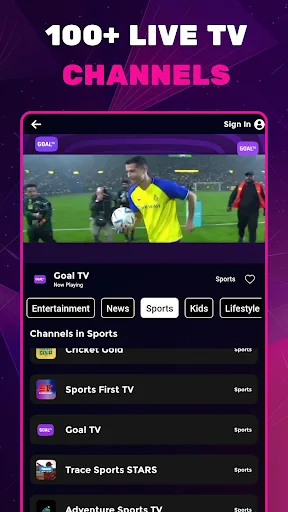 Live TV Channels on NeoTV+ screenshot 2