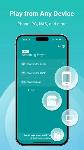 Nero Streaming Player Pro screenshot 2