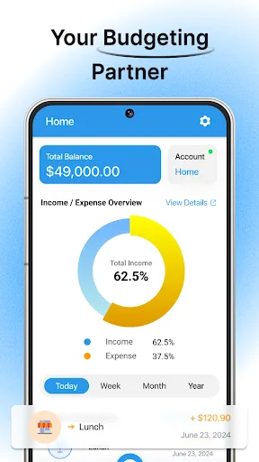 Expense Budget Planner screenshot 1
