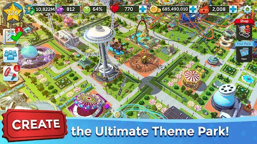 RollerCoaster Tycoon NETFLIX screenshot 1