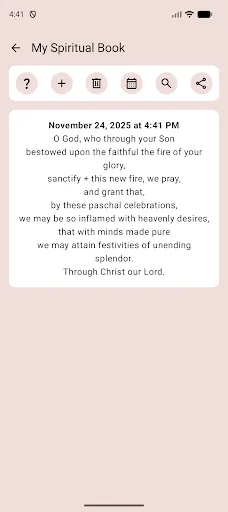 iBreviary screenshot 3