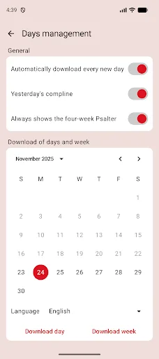iBreviary screenshot 4
