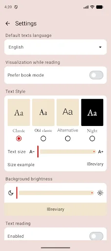 iBreviary screenshot 5