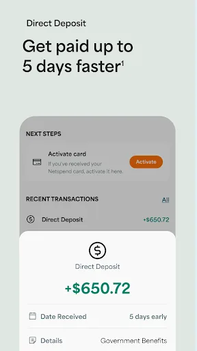 Netspend screenshot 2