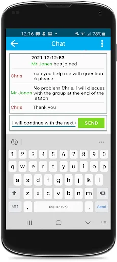 classroom.cloud Student screenshot 3